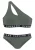 Elbsand Bikini  olijfgroen / zwart / wit