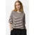 PIECES gestreept T-shirt ecru