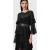 AllSaints Ananta Studded Belt Black/warm Brass