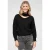 Vrouwen pullover met col roulé en V-hals Cloud5ive