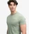 Essential Company Logo Geborduurd T-shirt Green