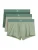 Marc O’Polo Boxershorts ‘Essentials’  beige / grasgroen / lichtgroen