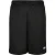 Urban Classics Heren Basis Mesh Shorts (Zwart)