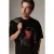 Oversized T-shirt met print en ronde hals