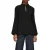 s.Oliver BLACK LABEL Blouse met lange mouwen met plissé-mouwen en opstaande kraag