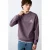 MANGO TEEN sweater met backprint paars