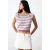 MANGO TEEN denim mini rok wit