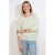 LOLALIZA pullover mintgroen fijn gebreid