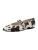 Tamaris Ballerina met riempjes  donkerbruin / offwhite