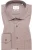 ETERNA Overhemd beige/bruin, Gestructureerd