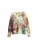 Desigual Trui  bruin / lichtgroen / pitaja roze / wolwit