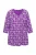 Ulla Popken Shirt  marine / lila / wit