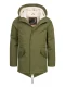 Alessandro Salvarini heren winterparka met teddovoering en capuchon
