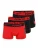 NIKE Underwear Boxershorts  knalrood / zwart