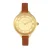 Bertha Madison Sunray wijzerplaat lederen band horloge