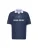 Dandalo Shirt  donkerblauw / bruin / wit