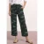 Street One Dames Broek met wijde pijpen in Loose Fit met print in Groen