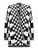 Imily Bela Gebreid vest  zwart / wit