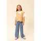 LOOXS little Wide leg wide leg jeans met hartjes medium blue denim