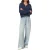 Scotch & Soda Zip Pointelle Pullover Big Dipper