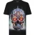Round Neck T-Shirt Chrome Skull Stones
