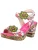 Laura Vita Sandaal  groen / pink / wit