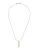 LACOSTE Ketting ‘District’  zilver