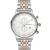 Emporio Armani AR0399 Tweekleurig herenhorloge met chronograaf