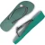 Uzurii Switch dames slipper met hak groen, ,