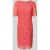 Christian Berg Woman Selection Knielange jurk met etskanteffect