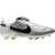 Nike Heren Premier 3 Classic Leather Firm Ground Voetbalschoenen (Zilver/Zwart)