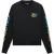 Amiri Xo Beverly Hills Zwarte Ronde Hals Trui
