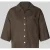 Opus regular fit linnen blouse met borstzak model ‘Flippa’