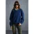 Oversized sweatshirt met ribstructuur en ronde hals
