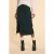 ICode Midnight Green Midi Skirt  Side Slit