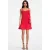 PINKO Cody Abito Viscosa Lucida + Co Red