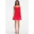 PINKO Cody Abito Viscosa Lucida + Co Red
