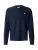 s.Oliver Sweatshirt  navy / wit
