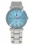 Lucardi Analoog horloge  turquoise / zwart / zilver
