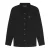 Lyle & Scott Heren Worsted Twill Overhemd (Zwart)