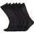 6 Paar Heren Executive High-Top Naadloze Sokken S17176
