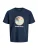 JACK & JONES Shirt ‘JJPERRY’  lichtblauw / donkerblauw / geel / perzik
