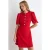 TRENDYOLMİLLA Dames Rood Effen Kort / Mini Kort A-lijn Jurken