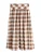 Next Rok ‘Gingham’  crème / bruin / ombergrijs