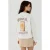 Bedrukt Ronde Hals Sweatshirt