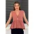 V-hals Knoploze Mouwloze Blouse