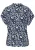 LASCANA Blouse  blauw / zwart / wit