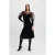 Karl Lagerfeld A Line Pearl Knit Skirt Black