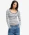 Athletic Essentials Gestreept Shirt met Lange Mouwen Blauw