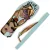 Uzurii Beach printed stella blauw